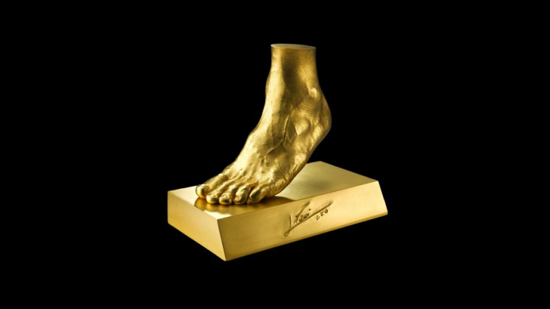 Lionel Messi’s Golden Foot 